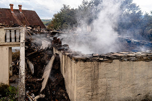 Professional Fire Damage Removal technician working in Kimberton, PA